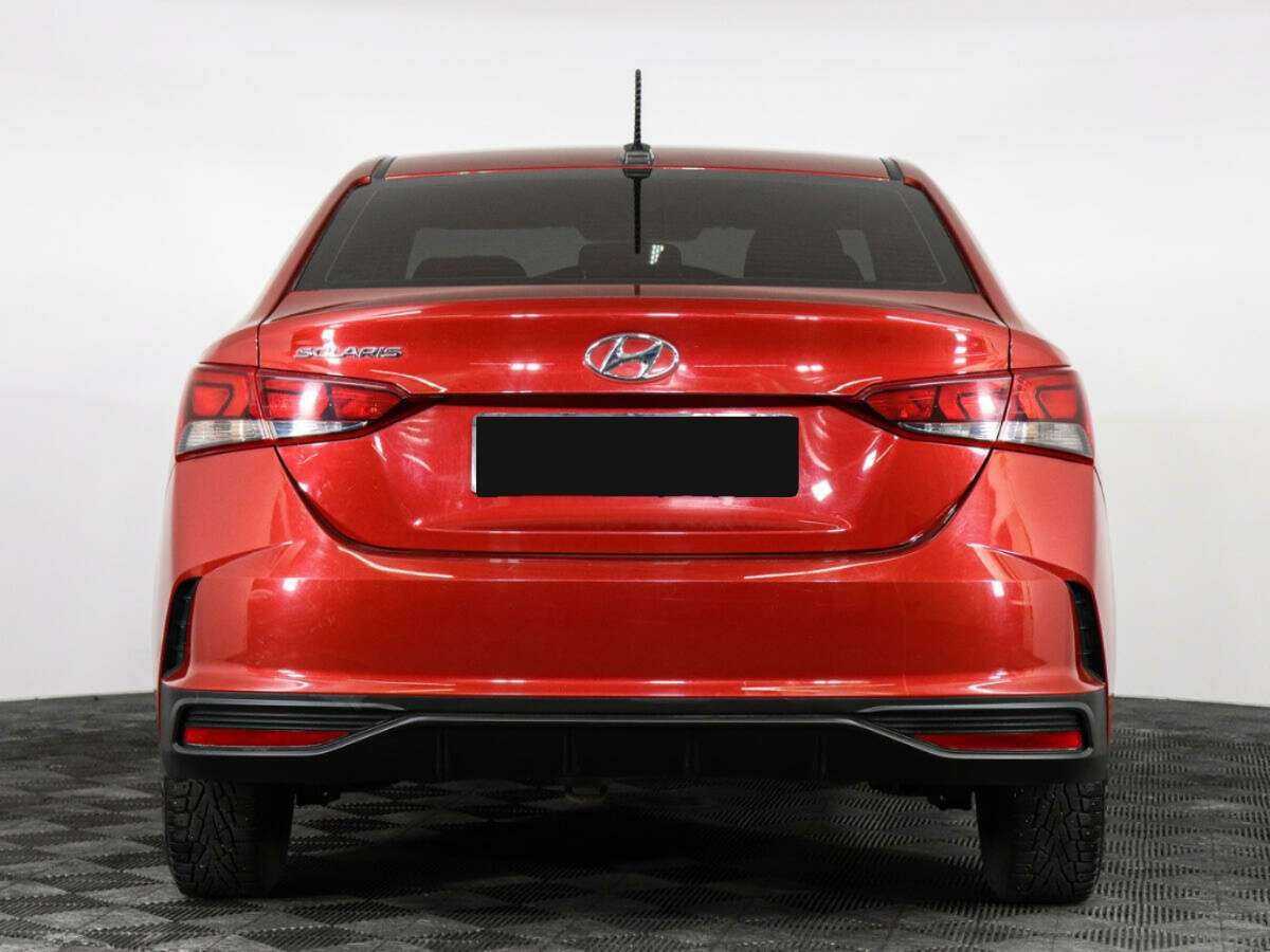 Hyundai Solaris с пробегом — 2021 год. Фото: #5