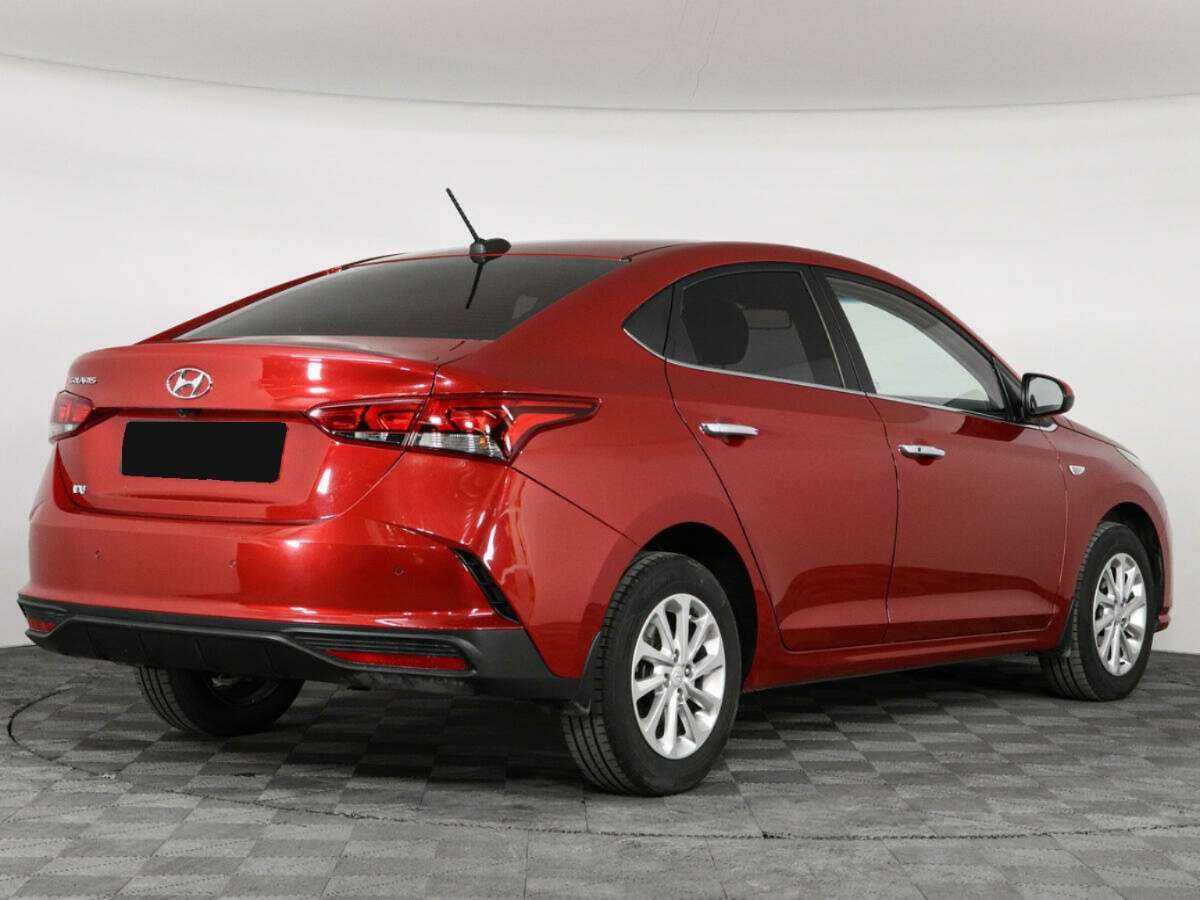 Hyundai Solaris с пробегом — 2021 год. Фото: #4