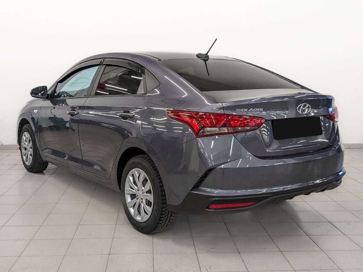 Hyundai Solaris с пробегом — 2021 год. Фото: #6