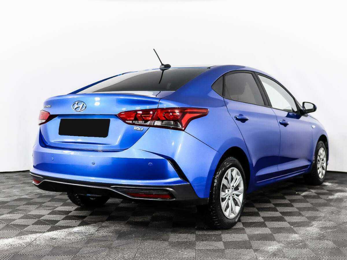 Hyundai Solaris с пробегом — 2020 год. Фото: #4