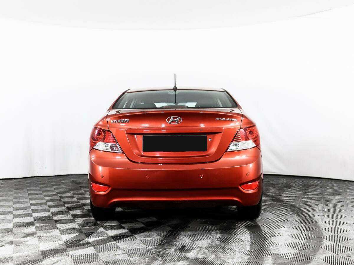 Hyundai Solaris с пробегом — 2014 год. Фото: #4