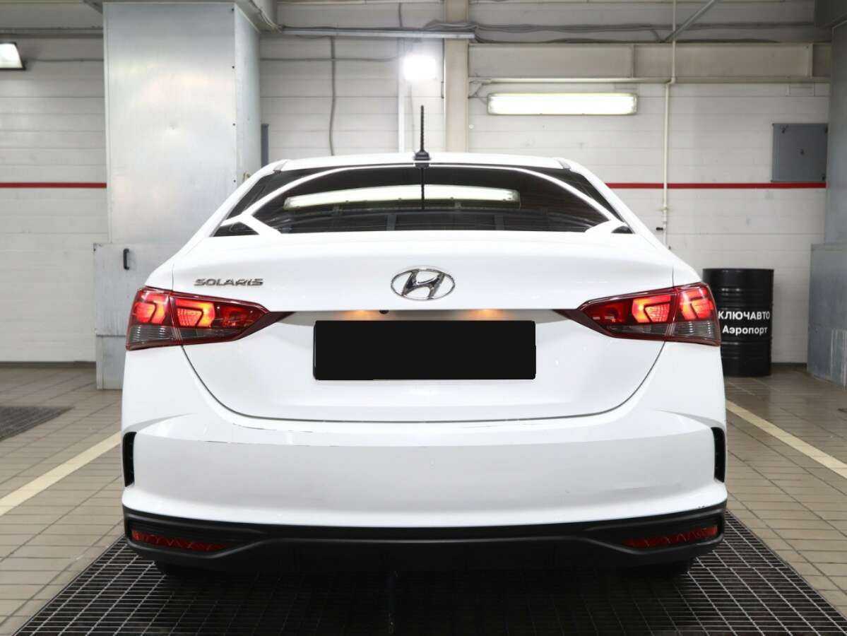 Hyundai Solaris с пробегом — 2020 год. Фото: #3