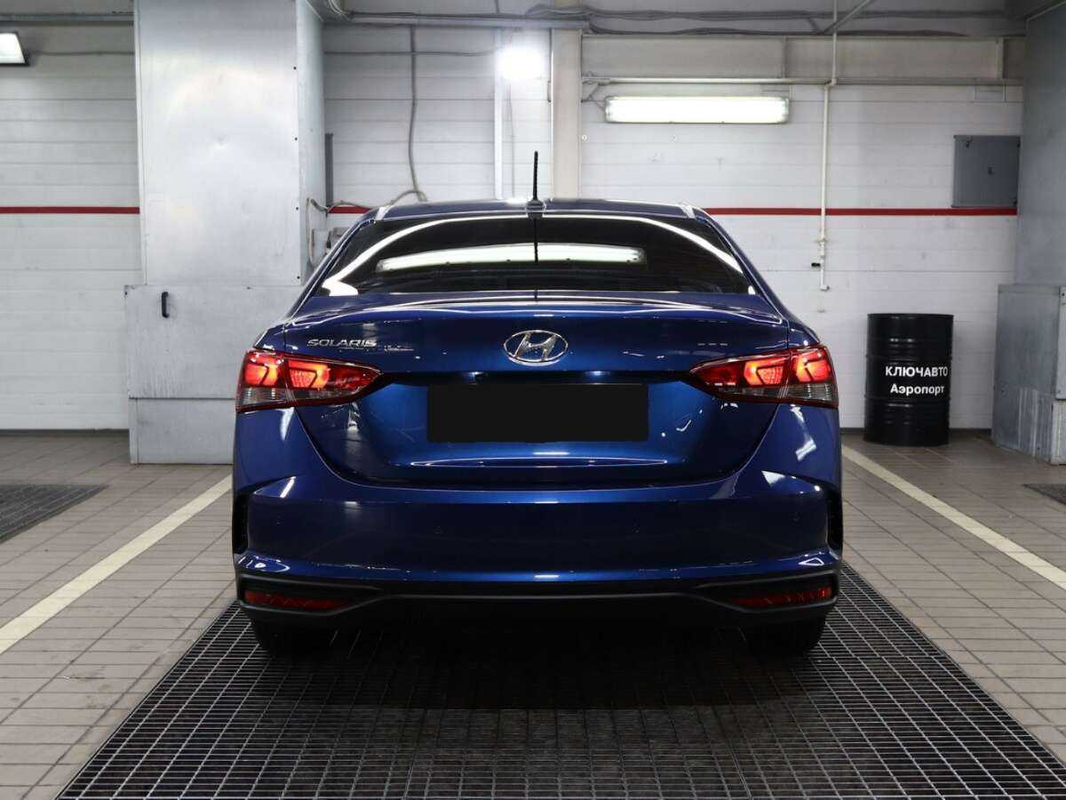 Hyundai Solaris с пробегом — 2022 год. Фото: #5