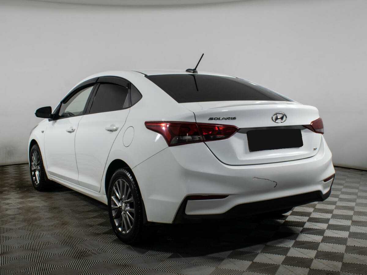 Hyundai Solaris с пробегом — 2018 год. Фото: #6