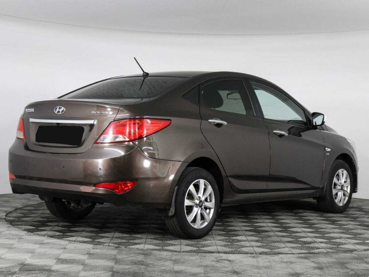 Hyundai Solaris с пробегом — 2015 год. Фото: #4