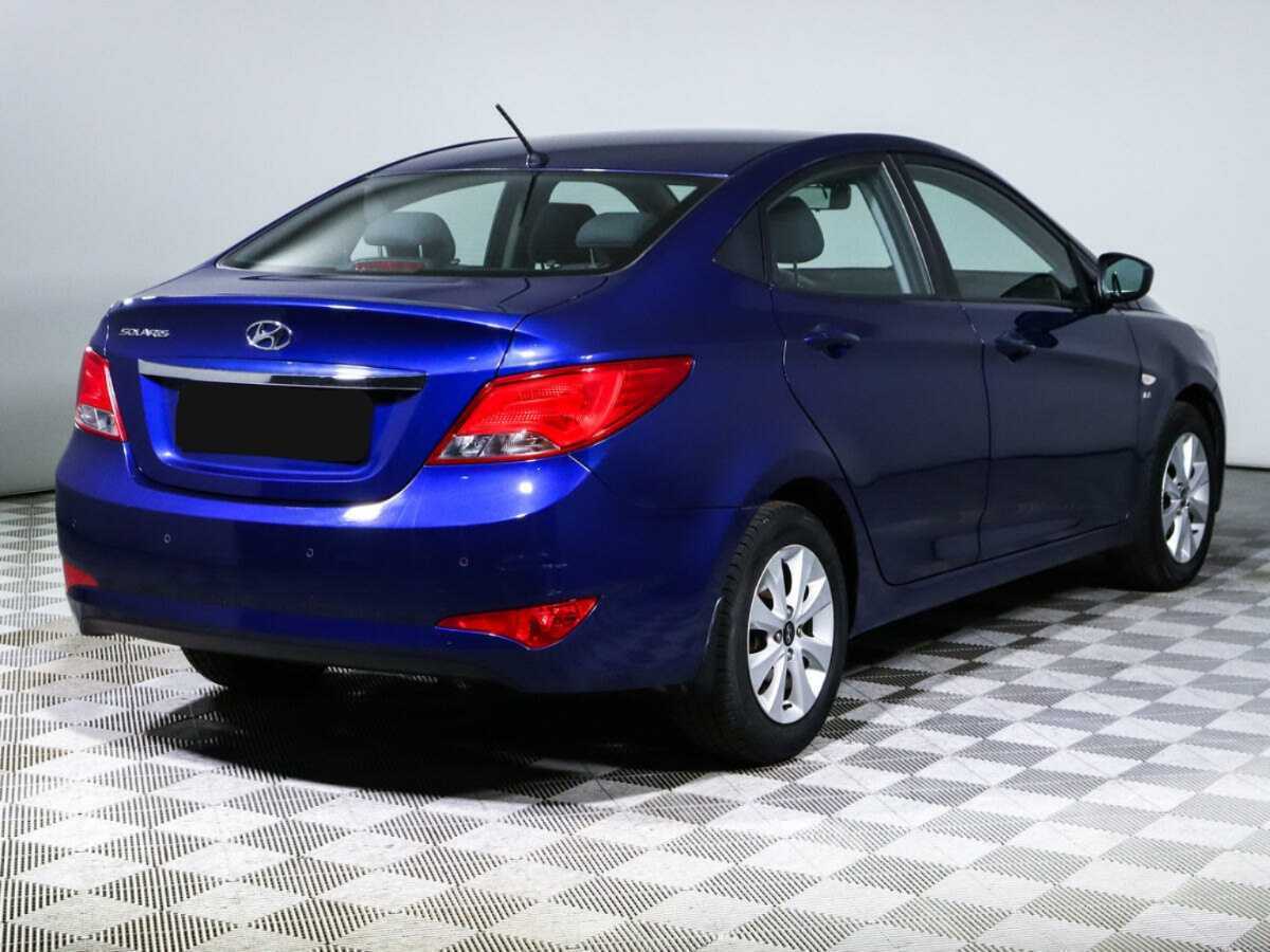 Hyundai Solaris с пробегом — 2016 год. Фото: #3