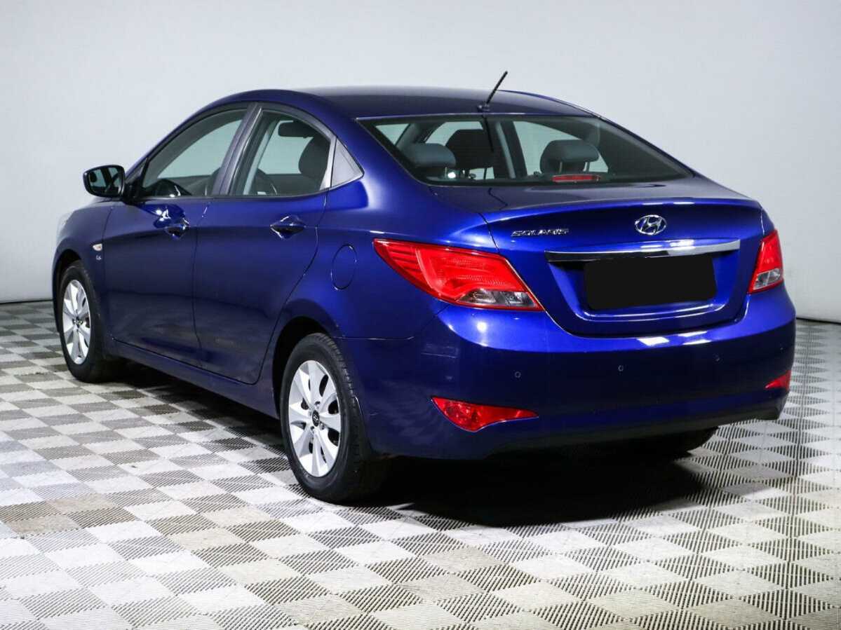 Hyundai Solaris с пробегом — 2016 год. Фото: #5