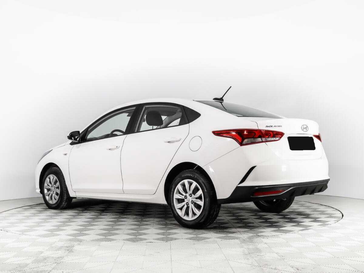 Hyundai Solaris с пробегом — 2021 год. Фото: #6