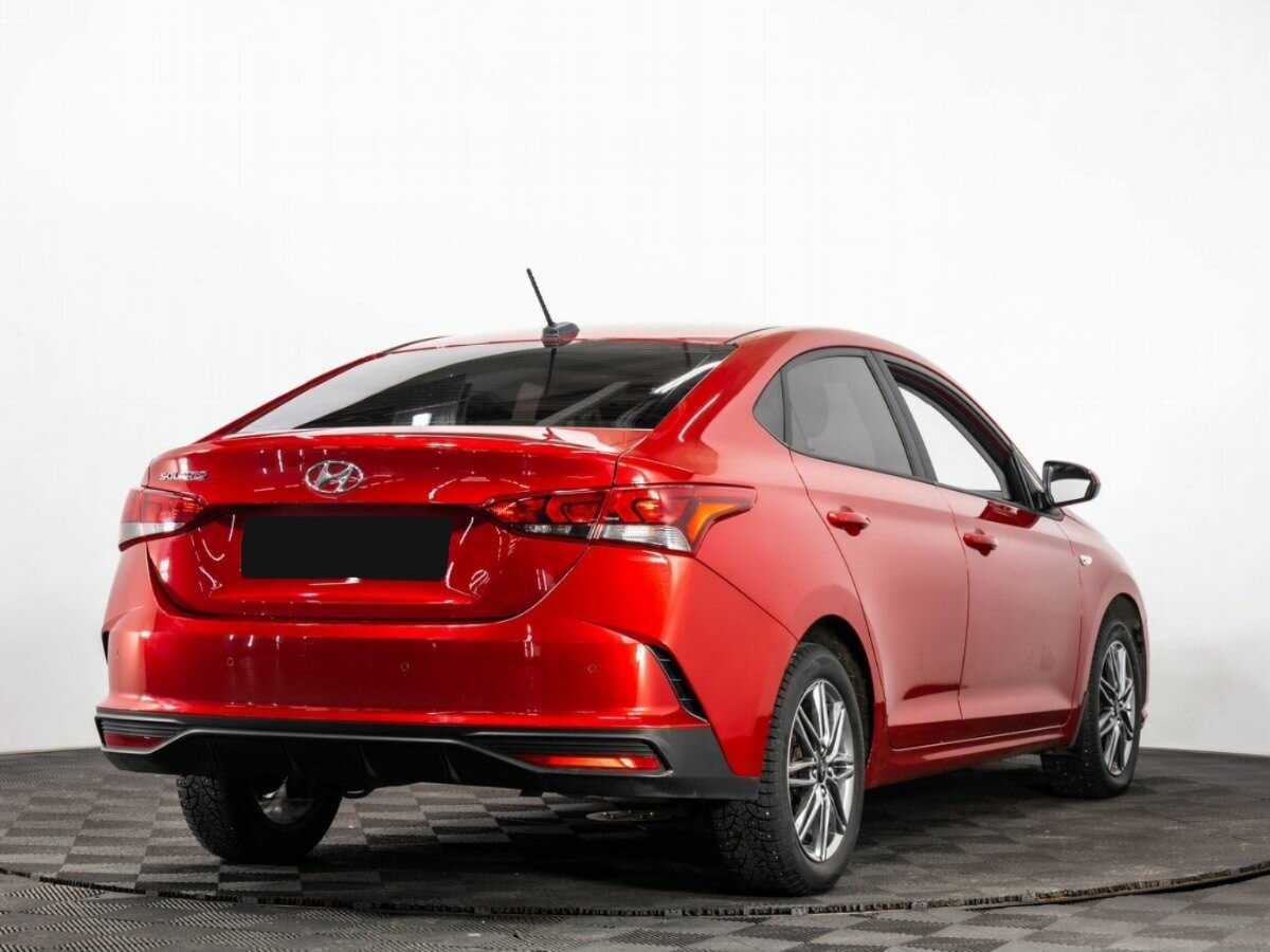 Hyundai Solaris с пробегом — 2021 год. Фото: #2