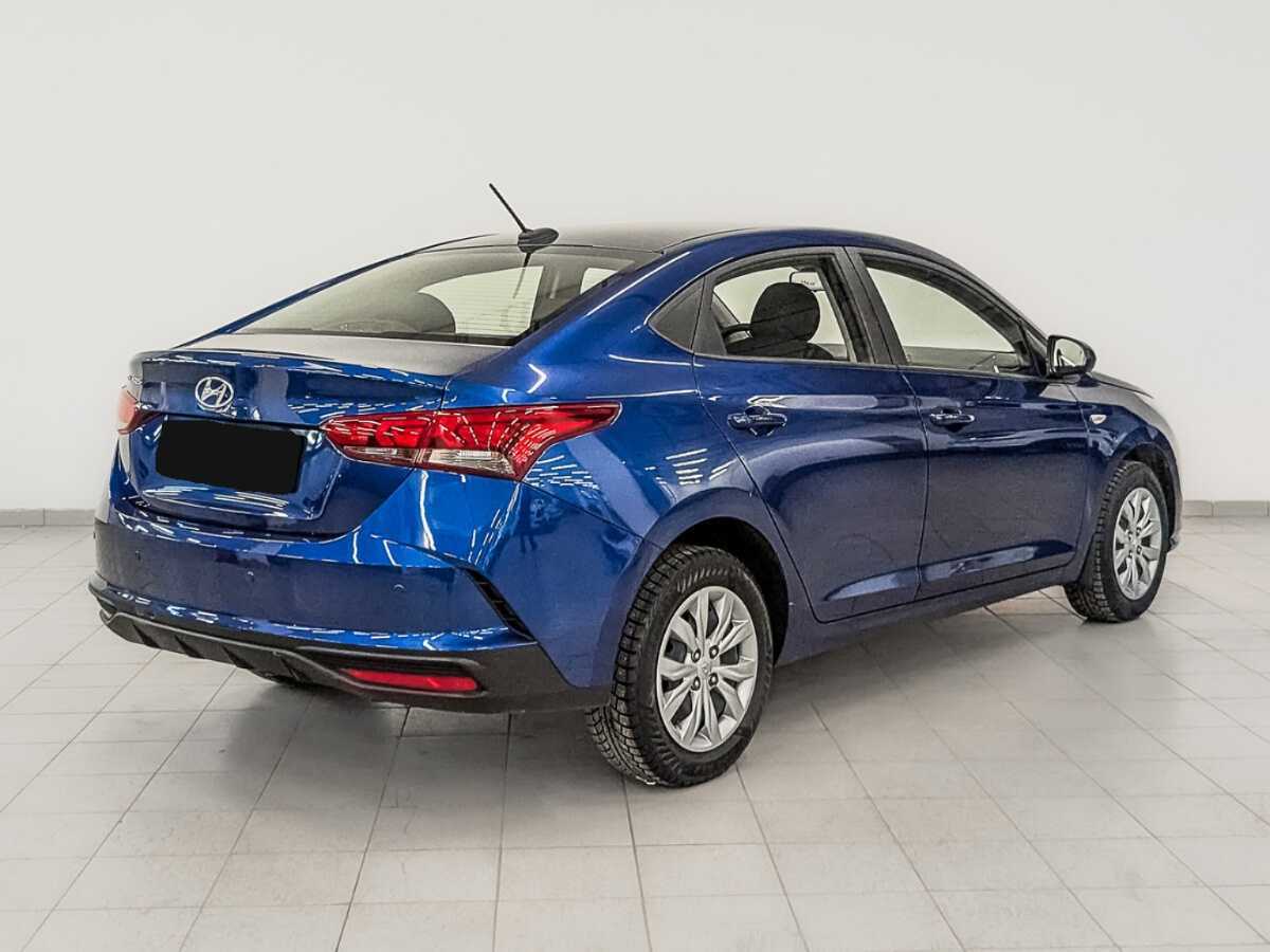 Hyundai Solaris с пробегом — 2021 год. Фото: #4