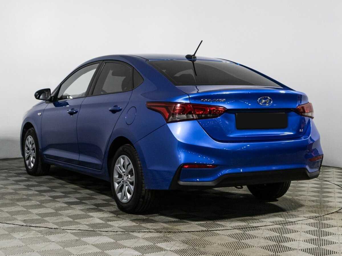 Hyundai Solaris с пробегом — 2019 год. Фото: #6