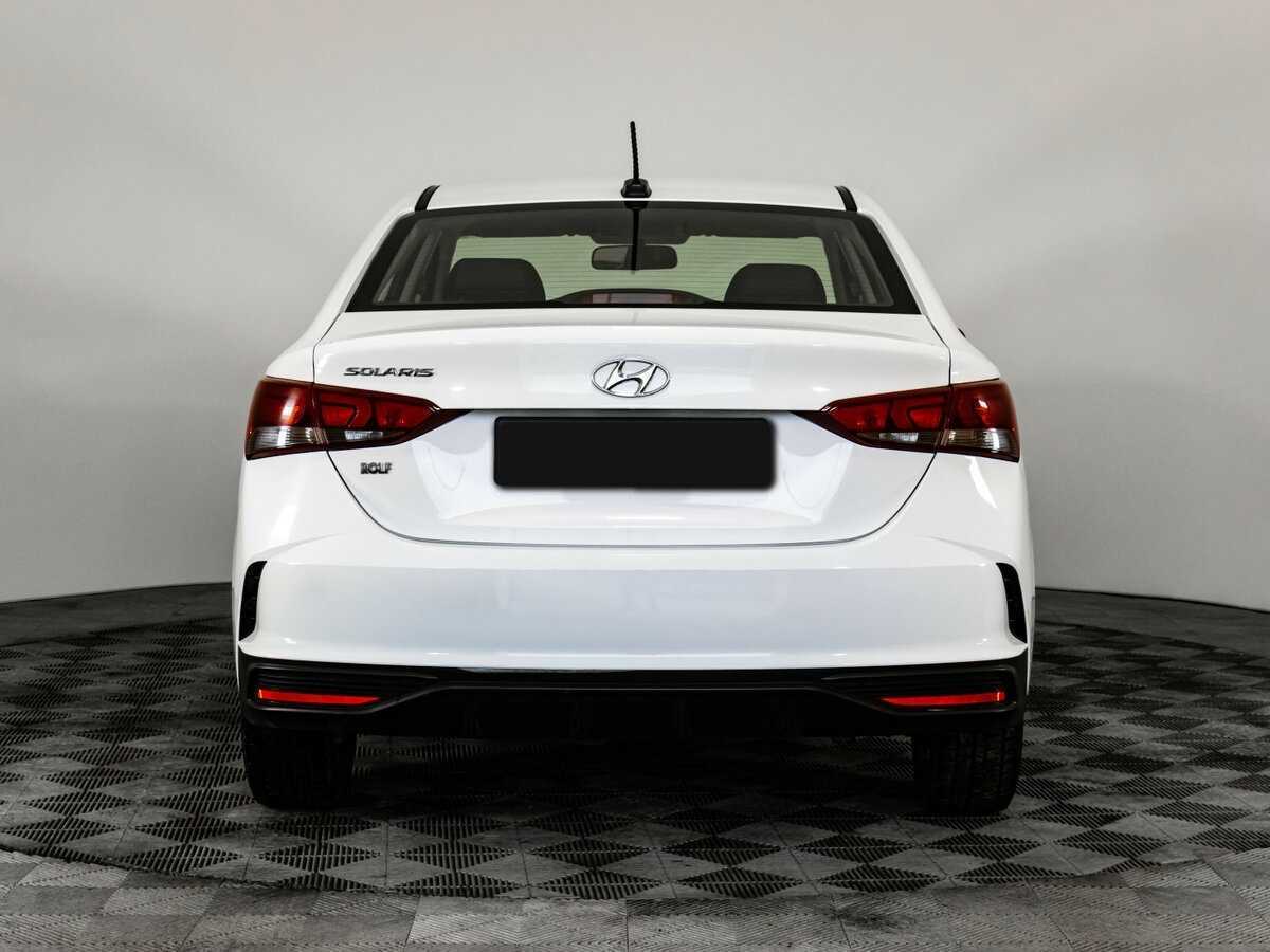 Hyundai Solaris с пробегом — 2021 год. Фото: #4