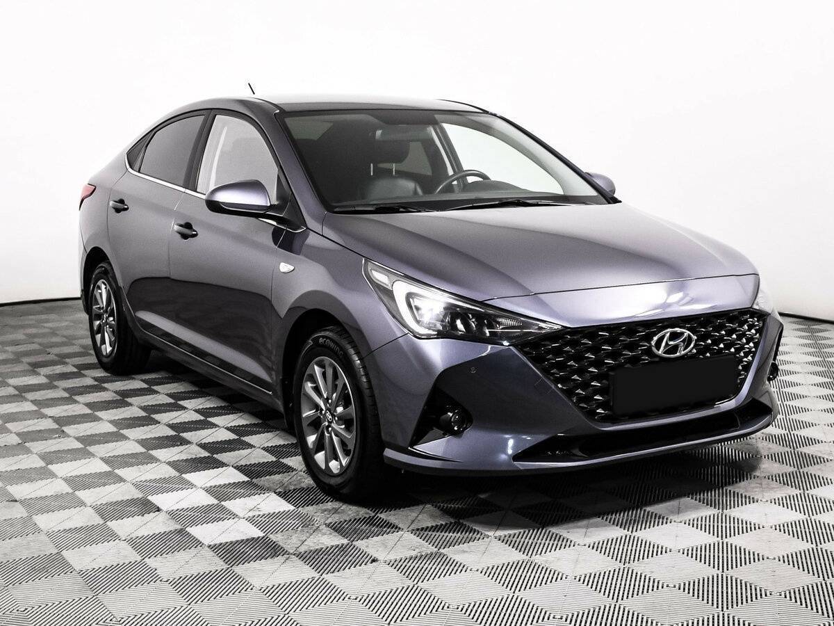 Hyundai Solaris с пробегом — 2021 год. Фото: #2