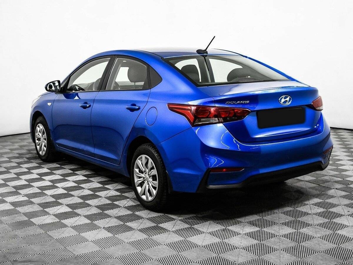 Hyundai Solaris с пробегом — 2017 год. Фото: #6